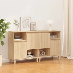 Komoda 2 kom boja hrasta sonome 60x35x70 cm konstruirano drvo