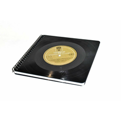 Kvadratni notes, dnevnik, memoar od gramofoskih ploča