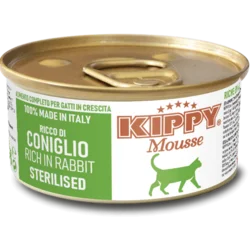VBBC Kippy mus, vlažna hrana za sterilisane mačke sa zečetinom 85g
