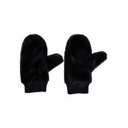 Teddy Gloves Gloves black