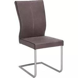 STOLICA braon, crna, boja nerđajućeg čelika metal, tekstil