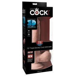 Pipedream Dildo King Cock 7.5 Triple Density