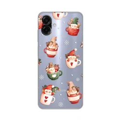 Silikonska maska za Samsung A075F Galaxy A07, Ho Ho Ho