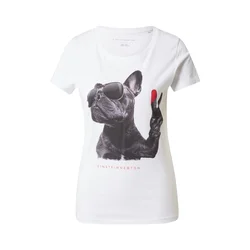EINSTEIN & NEWTON Majica Peace Dog, bela