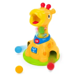 Kids II vesela žirafa z žogicami
