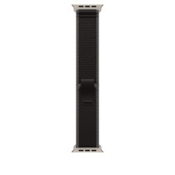 49mm Black/Charcoal Trail Loop – M/L - Natural Titanium Finish