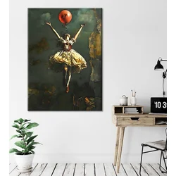 Wallity Dekorativna slika na platnu, 50x70cm, Šarena