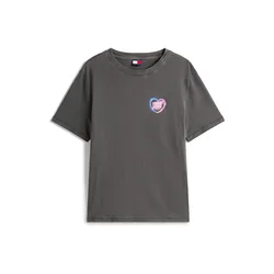 Tommy Jeans Majica modra/roza/črna