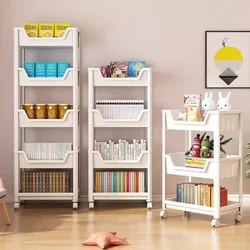 Shunyou Polica za knjige, 44x28x128 cm, 5 nivoa, Bela