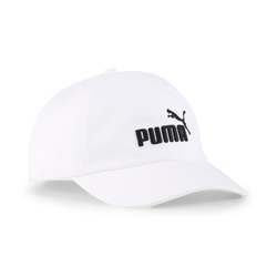 Puma ESS No.1 Logo Baseball Cap, White, Size M, Accessories