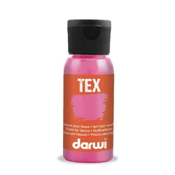 Darwi TEX barva za tekstil - Neonsko roza 50 ml