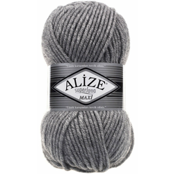 Alize Superlana Maxi 21 Grey Melange