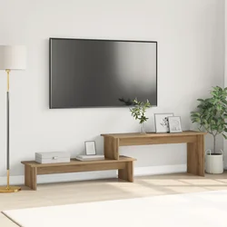 Set TV komoda Zidne Umjetnički hrast 180,5 x 30 x 43 cm