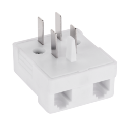 CABLETECH Telefonska vtičnica X2