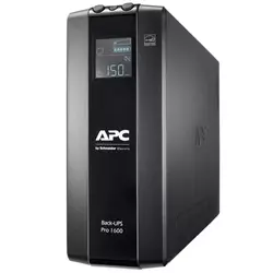 APC Power-Saving Back-UPS Pro BR 1600VA, 8 Outlets, AVR, LCD Interface (BR1600MI)