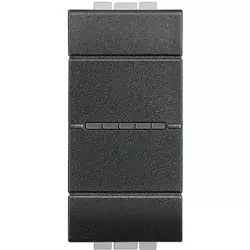 AXIAL SKLOPKA OBIČNA 1P 10A 1M ANTRACIT