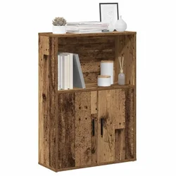 Regal za knjige boja starog drva 60x24x85 cm konstruirano drvo