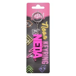 Festa Privezak za ključeve Neda, Neonski, Roze