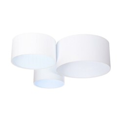 Plafonsko svetlo SPACE 3xE27/60W/230V belo