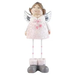 ENA Novogodišnja figura devojčica 20cm