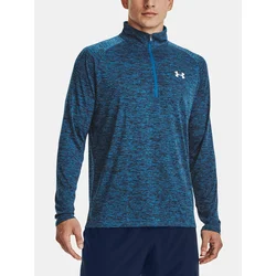 Under Armour T-shirt UA Tech 2.0 1/2 Zip-BLU - Mens