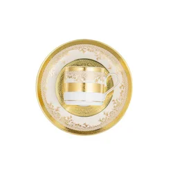 Zepter Royal Gold Cream Šoljica Za Espreso Sa Tacnom