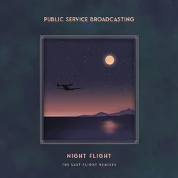 Public Service Broadcasting - Night Flight - The Last Flight Remi (Blue Coloured) (LP)