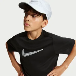 Nike Multi Older Kids (Boys) Dri-FIT Short-Sleeve Training Top - Polyester