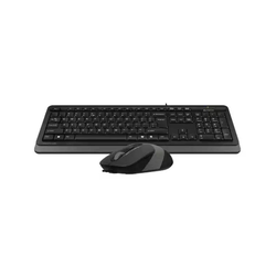 Tastatura + miš A4 Tech F1010, crno siva