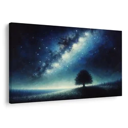 Slika drevo življenja pod zvezdami - 40x30