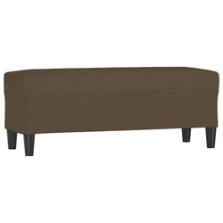 Vidaxl Klop rjava 100x35x41 cm blago