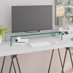 Stalak za TV /Monitor Prozirno Staklo 80x30x13 cm