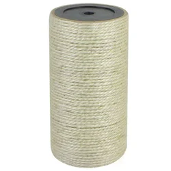 Vidaxl Mačji praskalnik 8 mm bež