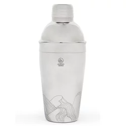 Shaker za koktajle MOUNTAINS 500 ml, srebrna, nerjaveče jeklo, Leopold Vienna