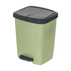 Kanta za otpatke sa pedalom Luxis 25 L - zelena/antracit