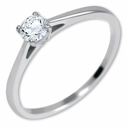 Brilio Silver Srebrni zaročni prstan 426 001 00539 04 (Vezje 49 mm) srebro 925/1000