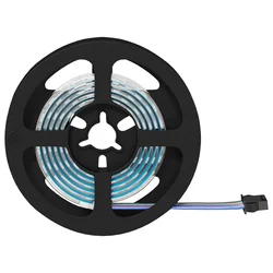 LED traka 2 pcs Crna i prozirna 1200 mm Bakar i plastika