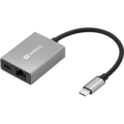 Sandberg USB-C gigabitni adapter PD100W