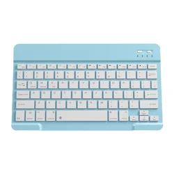 INF Brezžična Bluetooth tipkovnica - 10-palčna, polnilna Blue, (5000071890)