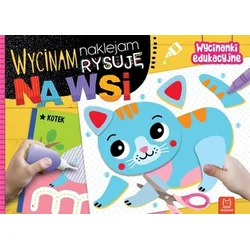Izobraževalni izrezki - Režem, lepim, rišem - Na podeželju