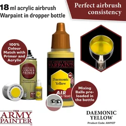 The Army Painter Warpaints Air - Daemonic Yellow