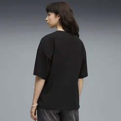 PUMA Essentials Graphics Bedazzled Oversized Tee Women, Clothing, Black, M