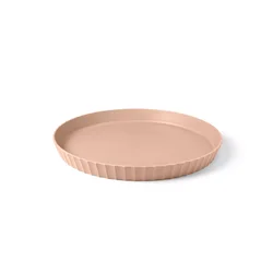 Atena okrogel pladenj M, pink sand, premer 30 cm