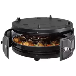 ZILAN Električna kružna pećnica ZLN8917, 1200W, 45cm, crna