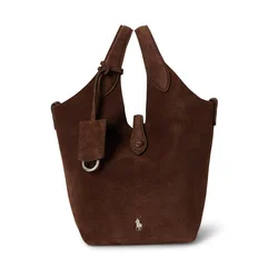 Polo Ralph Lauren Ročna torbica PLY čokolada