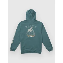Salty Crew Super Fly moški pulover s kapuco hydro