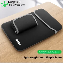 Lention Futrola za laptop, 15.6, Crna