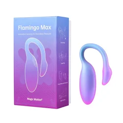 Magic Motion Vibracijski jajček Magic Motion - Flamingo Max, moder