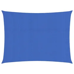 Jedro za zaštitu od sunca 160 g/m2 pravokutno plavo 5x6 m HDPE