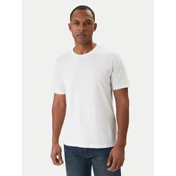 Jack & Jones Majica Basic 12156101 Bela Slim Fit